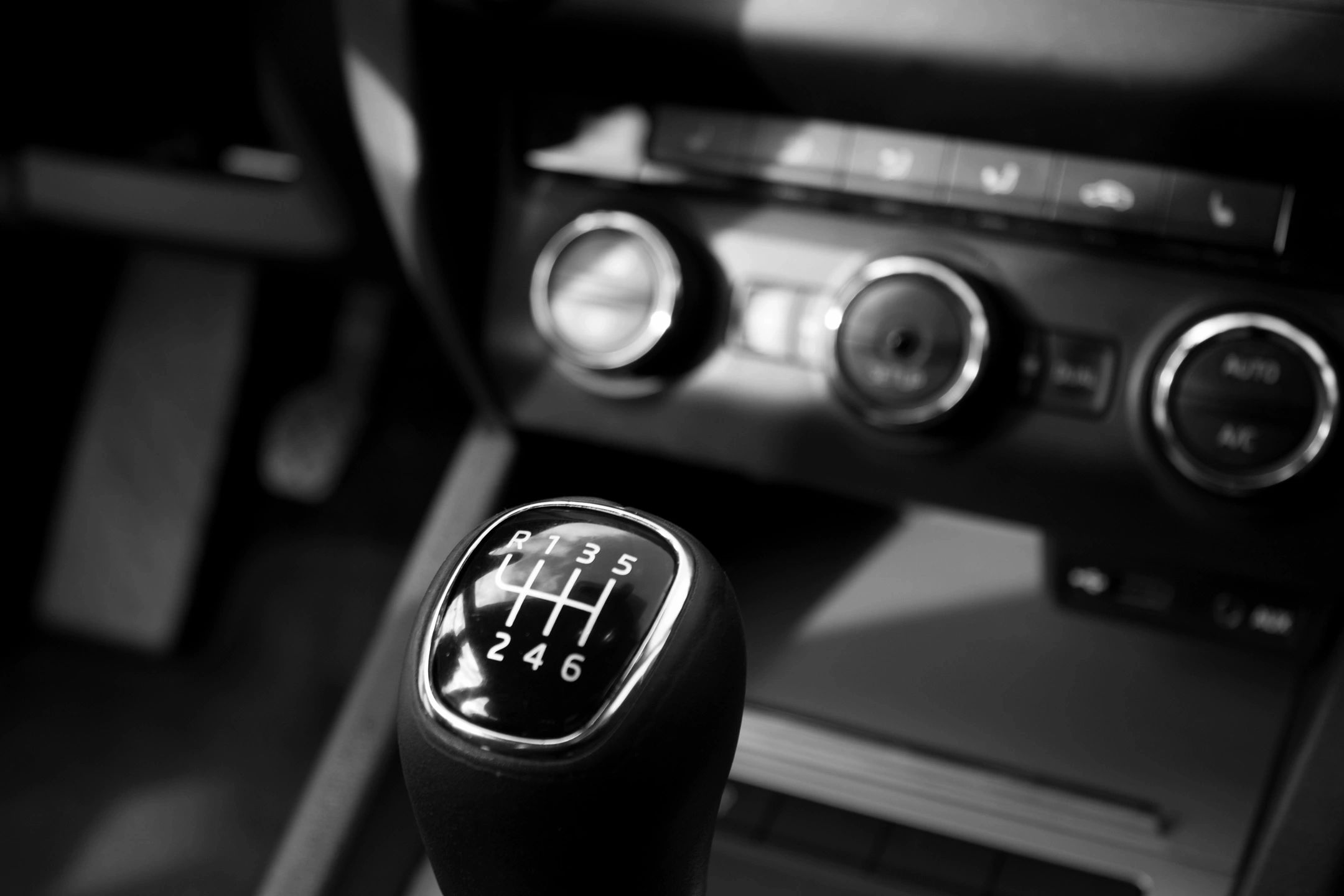 Intérieur d'une voiture